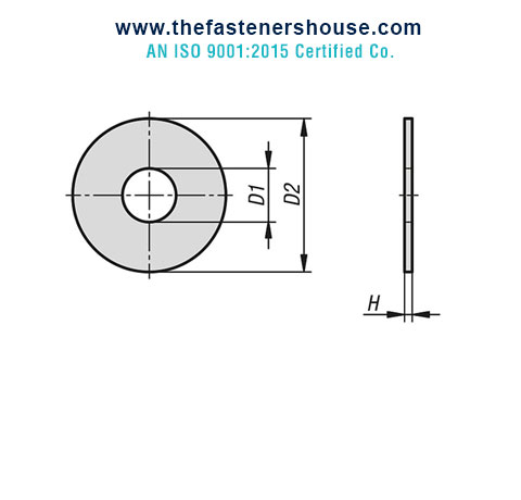 DIN 9021 Washers manufacturers exporters wholesale suppliers in India Ludhiana